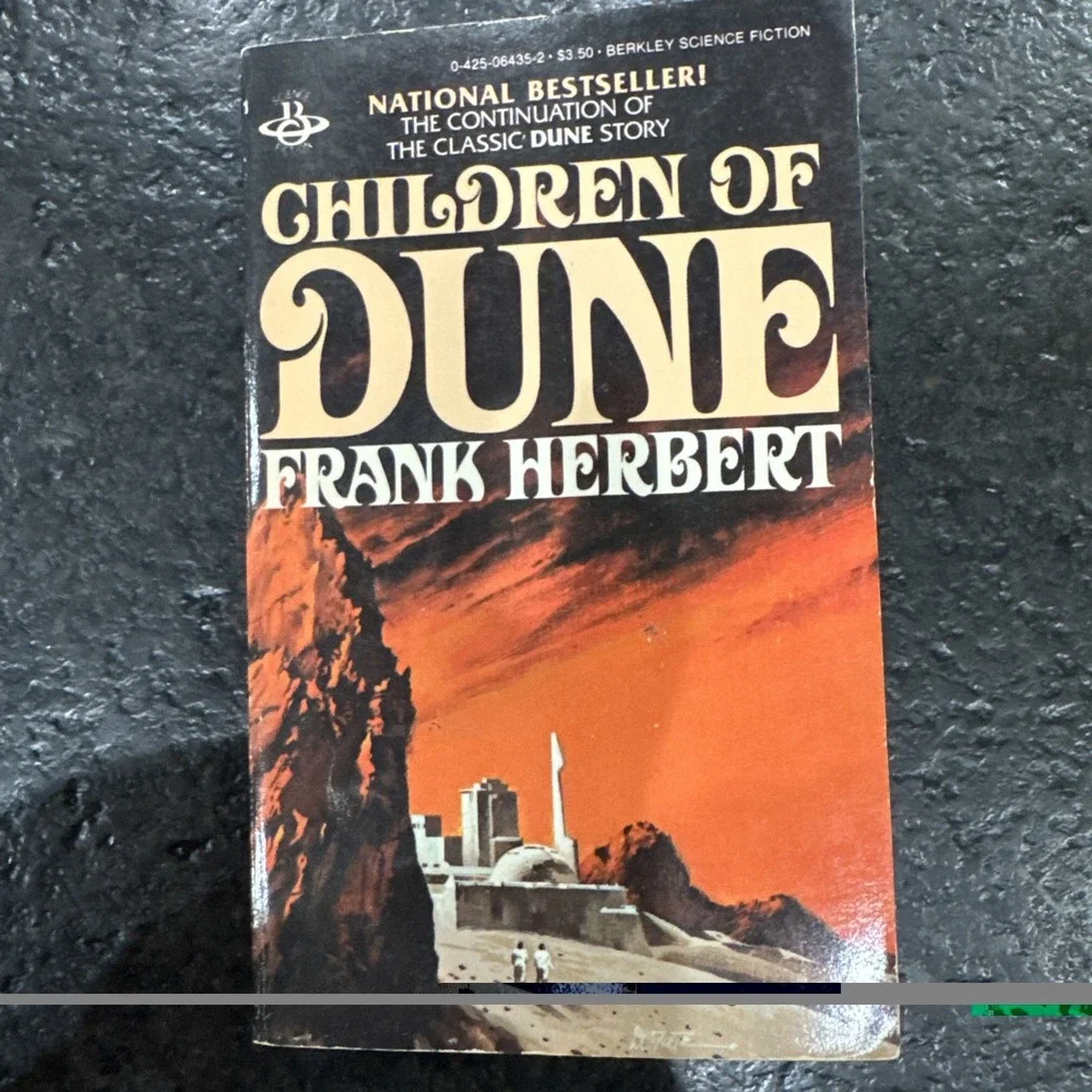 Children Of The Dune- Frank Herbert- Paperback-Berkley Edition Oct 1983